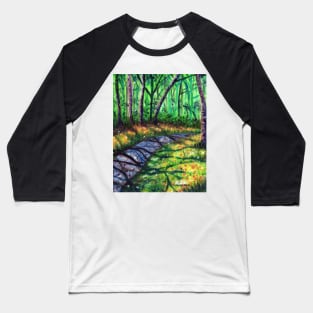 'Blue Ridge Rumination #35'' Baseball T-Shirt